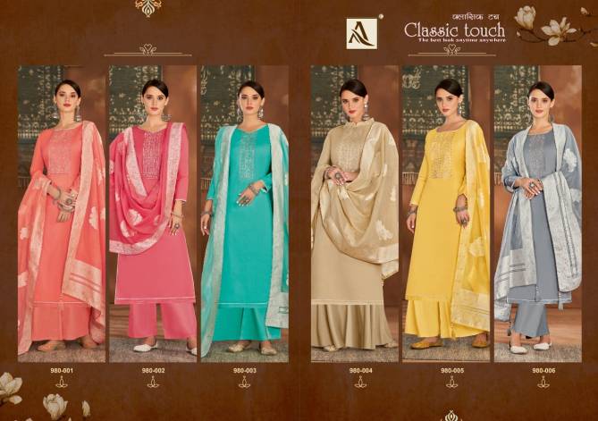Alok Classic Touch 3 Latest Casual Wear Jam cotton Designer Dress Material Collection